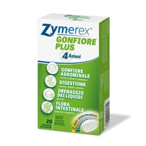 WILCO FARMA Srl SU ZYMEREX GONFIORE PLUS 20CPR